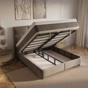 Opbergboxspring Verdo Taupe – 180x200 cm - afbeelding 4