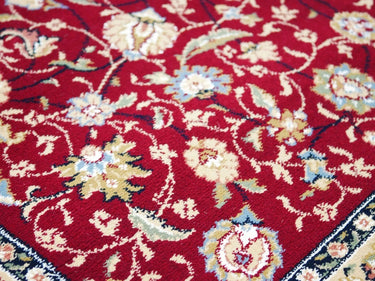 Viotta 1414 vloerkleed - rood en crémewit online kopen bij Mooier Thuis