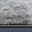 Vloerkleed Ace 9233 grijs middelhoogpolig – detailfoto van pool en structuur