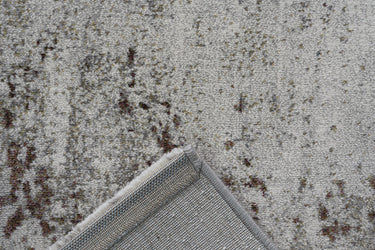 Vloerkleed Anouk 6280 bruin middelhoogpolig – detailfoto van pool en structuur