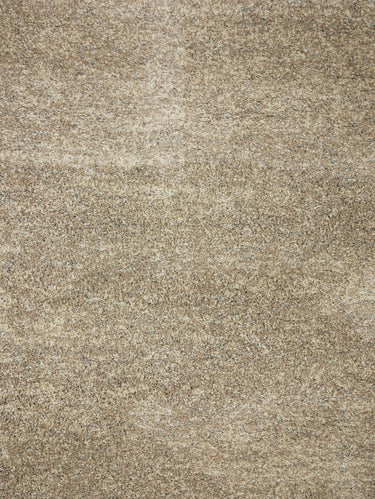 Vloerkleed Myla 7272 taupe hoogpolig shaggy – bovenaanzicht