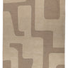 Vloerkleed Trenton 560 beige laagpolig – bovenaanzicht