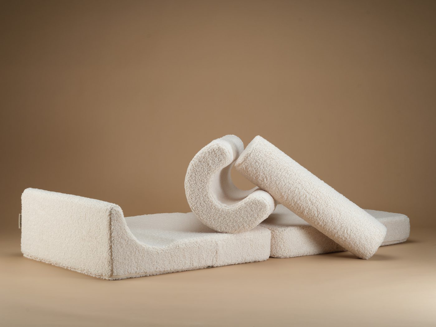 wigiwama flipster uitklapstoel 3-in-1 cream white — tunnel