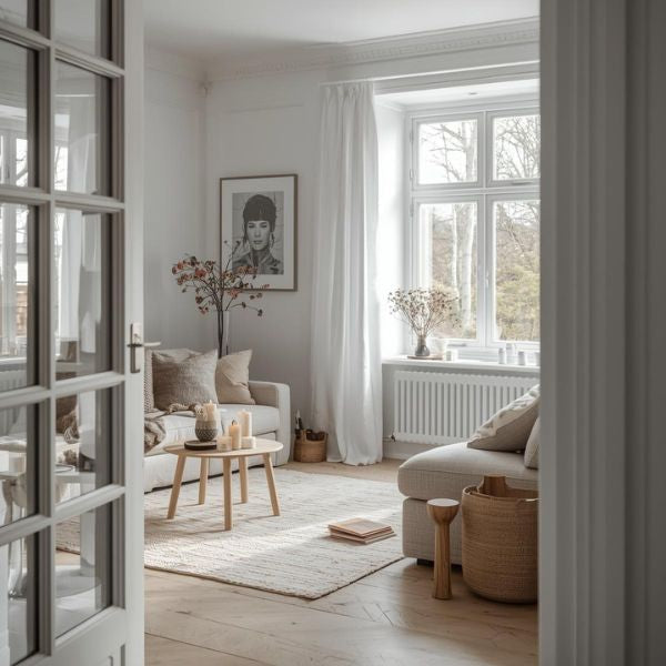 Scandinavisch wonen: licht, rust en hygge (met slimme verlichting en natuurlijke materialen)