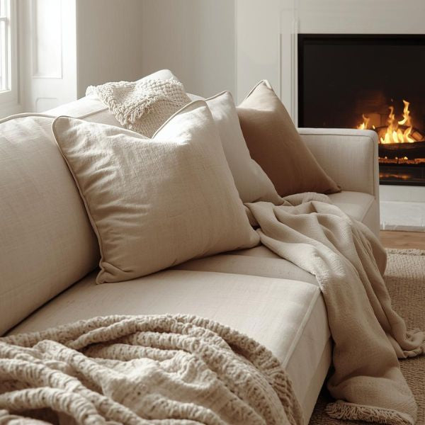 Kussens en plaids combineren: zo maak je je bank (of bed) direct warmer en stijlvoller