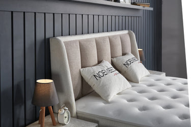 Opbergboxspring Noemibedd Beige – 160x200 cm - afbeelding 5