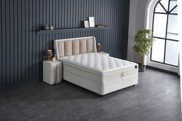Opbergboxspring Noemibedd Beige – 140x200 cm - afbeelding 8