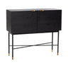 Norm consoletafel zwart - 23 cm breed - Mooier Thuis