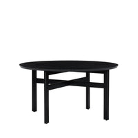 Hübsch Fjord salontafel zwart