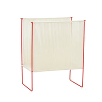 String tijdschriftenhouder rood/wit - Mooier Thuis