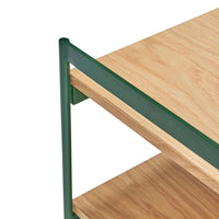 Hübsch Jaunty bijzettafel groen/naturel - Mooier Thuis