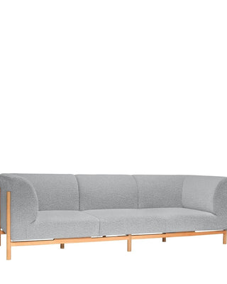 Moment 3-zitsbank groot grijs sofa - 89 cm breed - Mooier Thuis