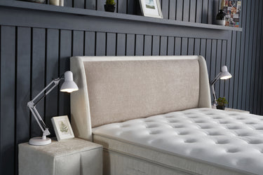 Opbergboxspring Adenbedd Beige – 140x200 cm - afbeelding 6