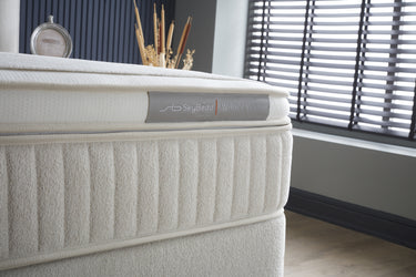 Opbergboxspring Woollybedd Beige – 160x200 cm - afbeelding 6