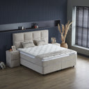 Opbergboxspring Oceanbedd Beige – 140x200 cm - afbeelding 7