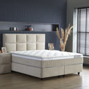 Opbergboxspring Oceanbedd Beige – 140x200 cm - afbeelding 8