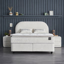 Opbergboxspring Bohembedd Beige – 140x200 cm - afbeelding 6