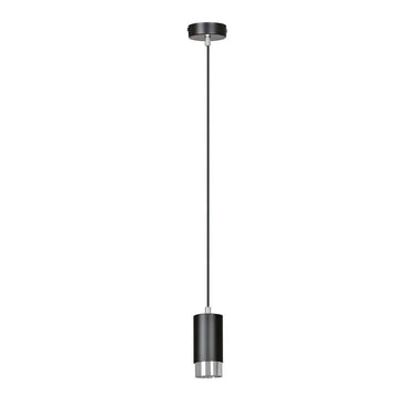 FUMIKO 1-lichts hanglamp - Zwart Chroom