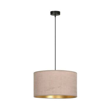 HILDE 1-lichts hanglamp - Roze fluweel