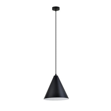 REBEL 1-lichts hanglamp - Zwart wit