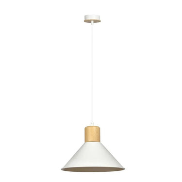 ROWEN 1-lichts hanglamp - Wit
