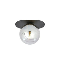 PLAZA 1-lichts plafondlamp - Smoked glas - Mooier Thuis