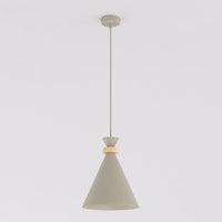 Zero hanglamp hout 1-lichts mokka