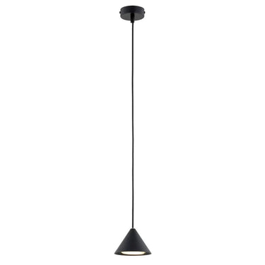 ELIT 1-lichts hanglamp - Zwart