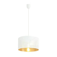 ASTON 1-lichts hanglamp - Wit goud - Mooier Thuis