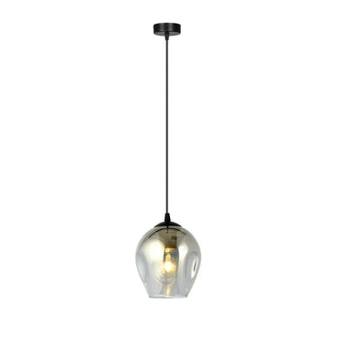 ISTAR 1-lichts hanglamp - Smoked glas