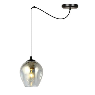 LEVEL 1-lichts hanglamp - Smoked glas