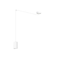 TRAKER 1-lichts railspot hanglamp - Wit - Mooier Thuis