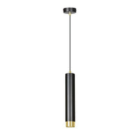 KIBO 1-lichts hanglamp - Zwart Goud - Mooier Thuis