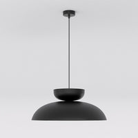 Mega hanglamp 1-lichts zwart