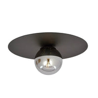 SOLAR 1-lichts plafondlamp - Smoked glas - Mooier Thuis