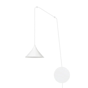 ABRAMO 1-lichts hanglamp – Wit