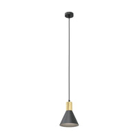 PINK 1-lichts hanglamp - Zwart goud - Mooier Thuis