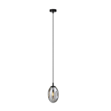 ASTRAL 1-lichts hanglamp - Smoked glas
