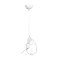 BOBI 1-lichts hanglamp - Wit frame - Mooier Thuis