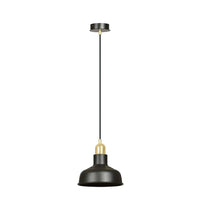 IBOR 1-lichts hanglamp - Zwart metaal - Mooier Thuis