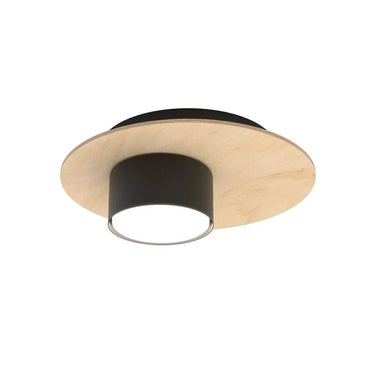 PIXO 1-lichts plafondlamp - Zwart