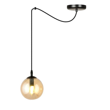 GIGI 1-lichts hanglamp - Amber glas