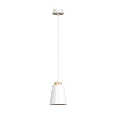 BOLERO 1-lichts hanglamp - Wit