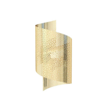 SPIRAL 1-lichts wandlamp - Goud metaal