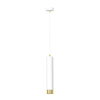KIBO 1-lichts hanglamp - Wit met goud - Mooier Thuis