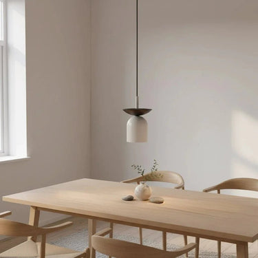 EGO 1-lichts hanglamp - Grijs metaal