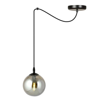 GIGI 1-lichts hanglamp - Smoked glas