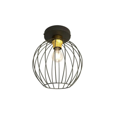 NEST 1-lichts plafondlamp - Zwart Goud
