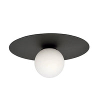 Emibig SOLAR 1-lichts plafondlamp - Wit glas - Mooier Thuis