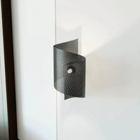 Emibig SPIRAL 1-lichts wandlamp - Zwart metaal